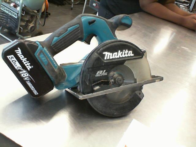 Scie circulaire makita brushless bl moto