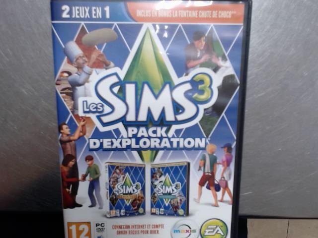 Les sims 3 pack d'exploration