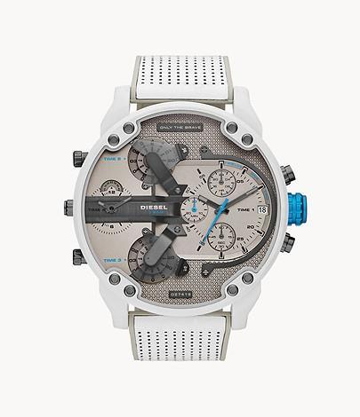 Montre diesel blanche