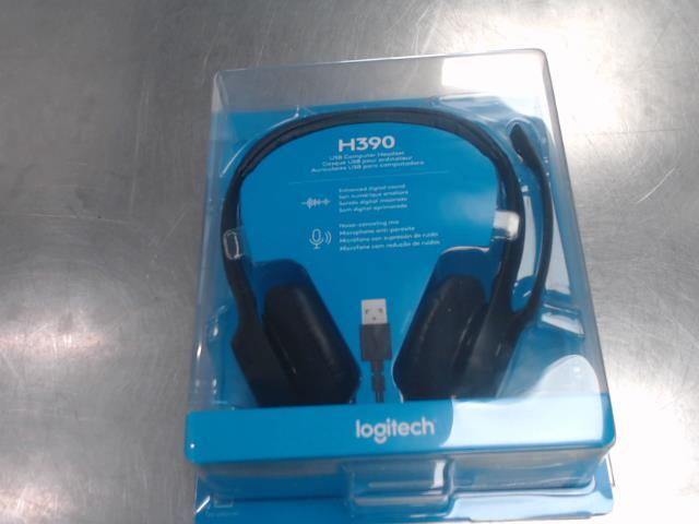 Ecouteurs logitech h390 neuve