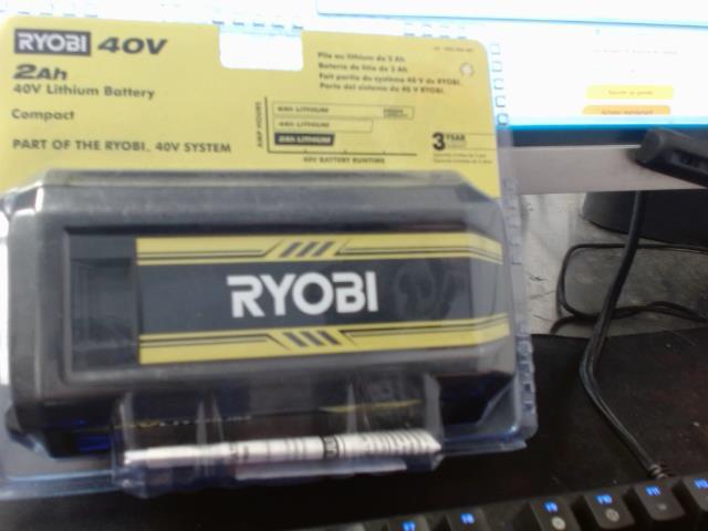 Ryobi 40v 2ah lithium battery
