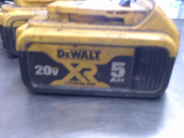 Batterie dewalt 20v 5ah