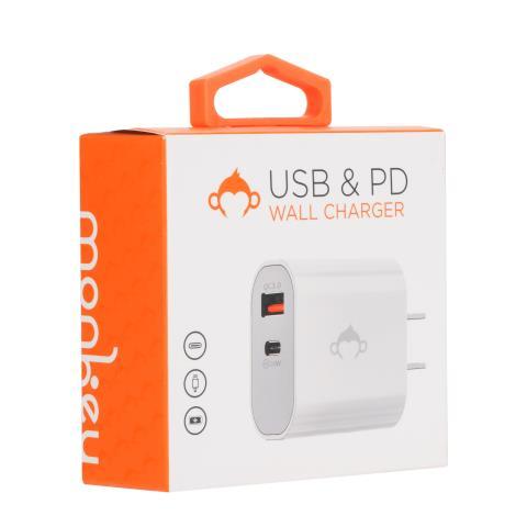 Usb & pd wall charger