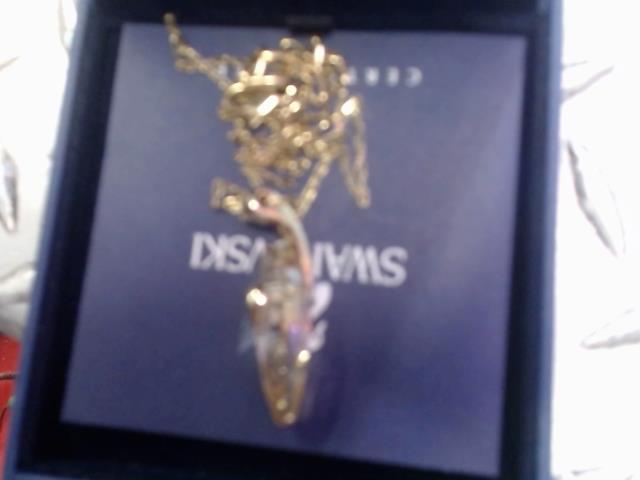 Swarovski  chaine et pendentif