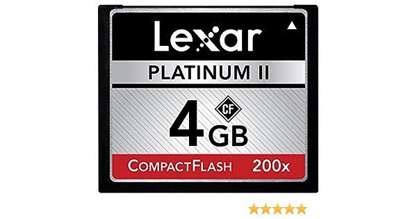 Compact flash lexar platinum 2 4gb