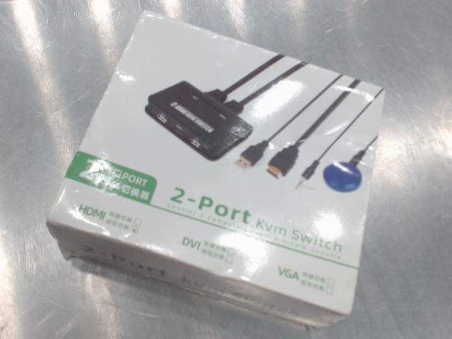2-port kvm switch