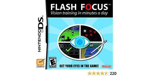 Jeu nintendo ds flash focus vision train