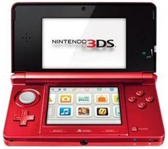 Nintendo 3ds rouge sans cable ni case