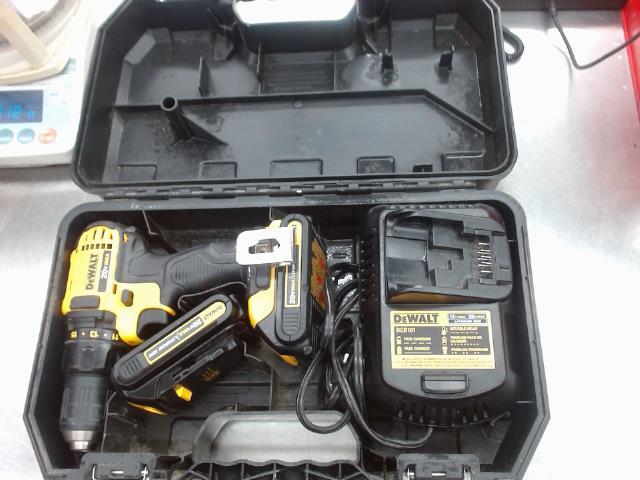 Perceuse dewalt avec 2bat et chargeur