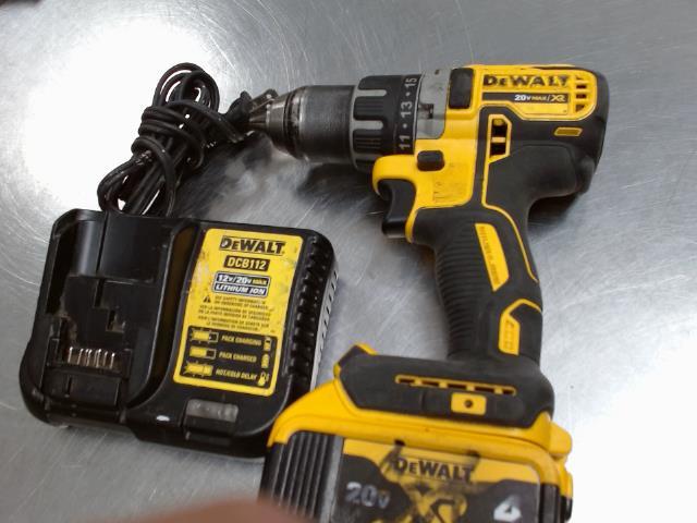 Drill dewalt av 1x bat et charge