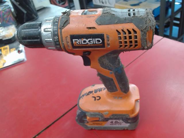 Drill 18v ridgid + batterie 4.0ah