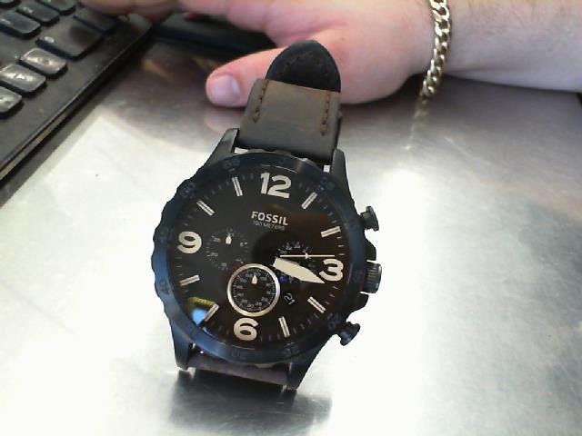 Stainless steel fossil watch
