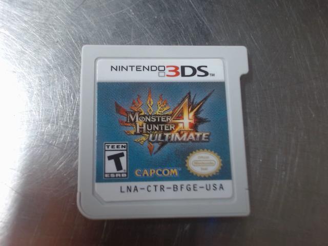 Monster hunter ultimate 4 3ds