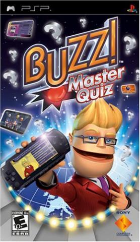 Buzz! master quiz psp