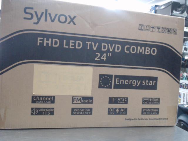 Tv 24in fhd led dvd combo in box new