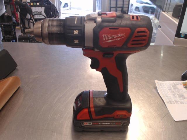 Hammer drill milwaukee +batt 2.0ah