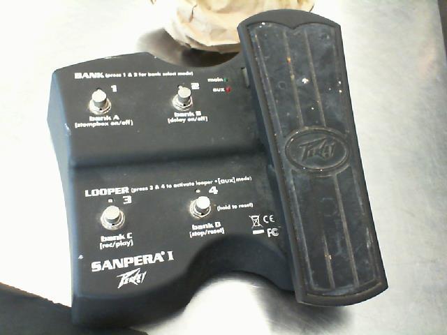 Pedale sanpera 1 peavey looper/delay