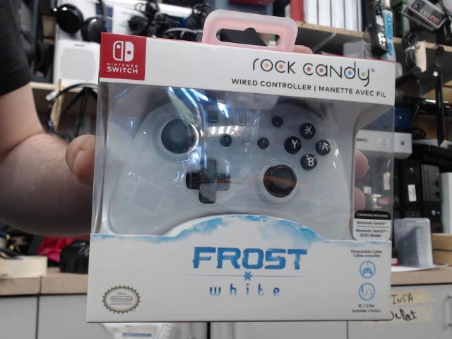 Manette switch oled white frost