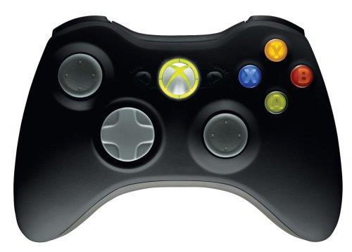 Xbox 360 black controller