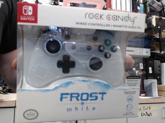 Manette switch oled white frost