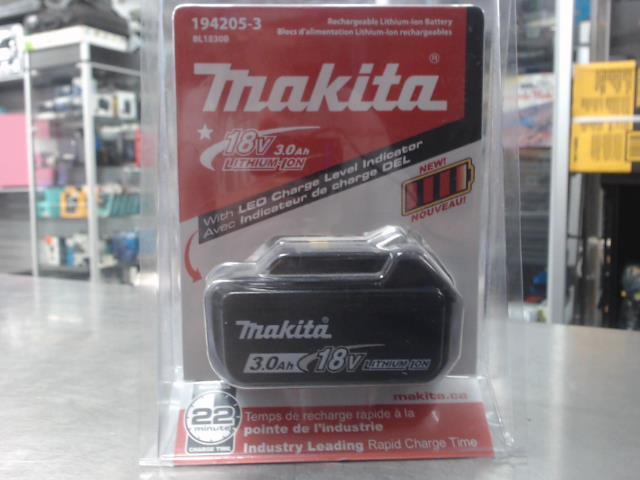 Batterie makita 18v 3.0ah lithium ion