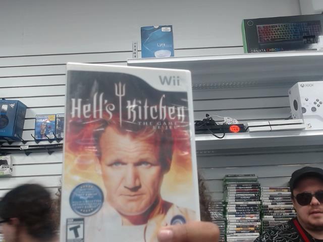 Hell's kitchen wii sales game