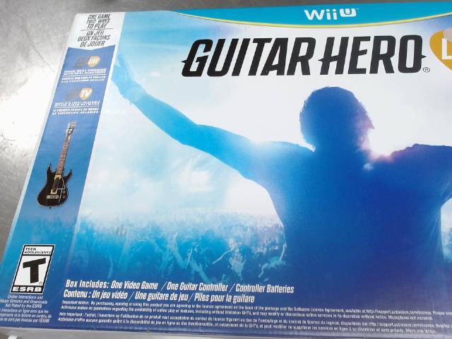 Guitare hero live wii u