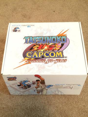 Tatsunoko vs capcom arcade fight stick