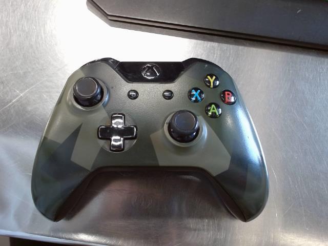 Manette xbox one vert sans fil no bat