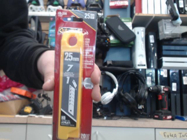 Snap off blades