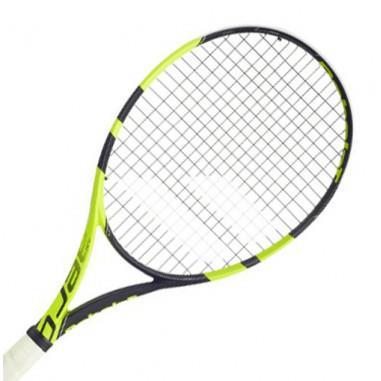 Raquette de tenis babolar jaune fluo