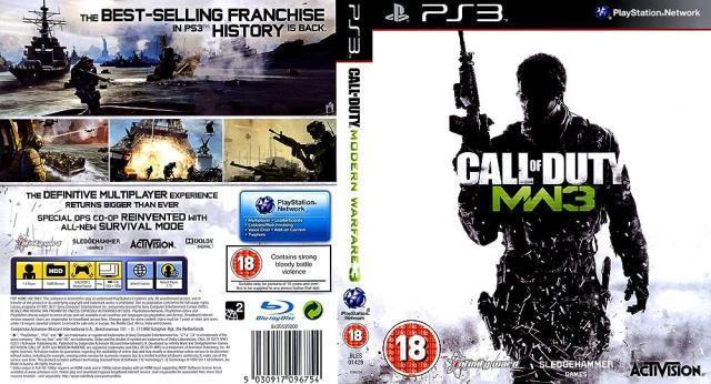 Call of duty mw3 ps3