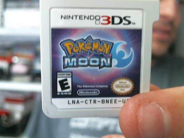 Pokemon moon 3ds