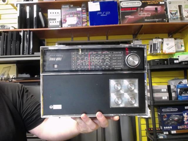 Radio vintage ondes courtes 6 bandes