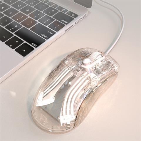 Sourie ordinature miniature crystal