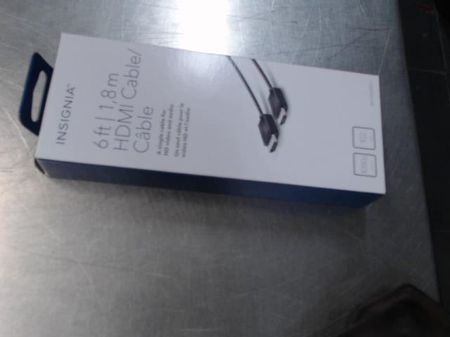 Hdmi cable 6ft
