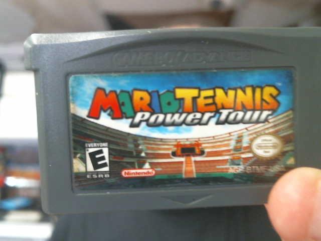 Mario tennis power tour