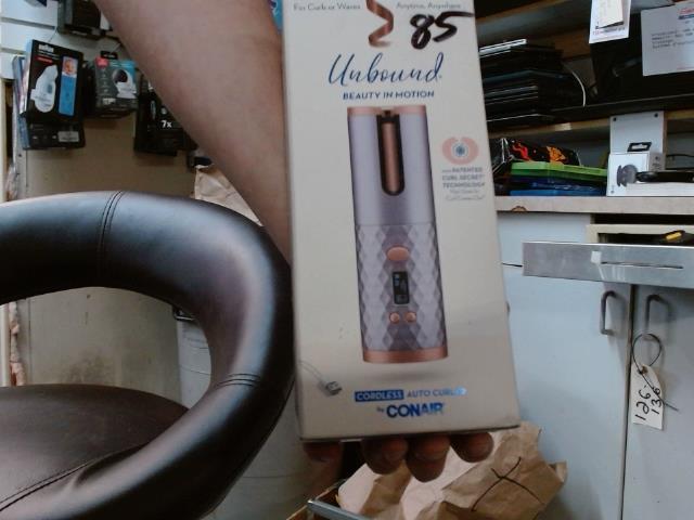 Hair curler cordless