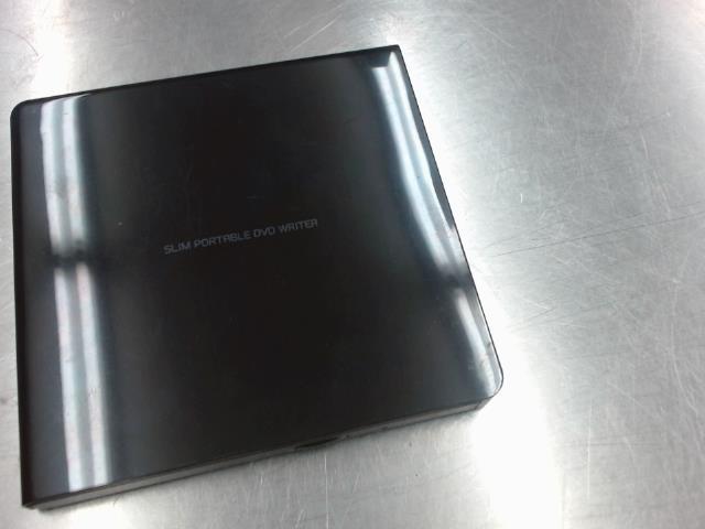 Slim portable dvd writer