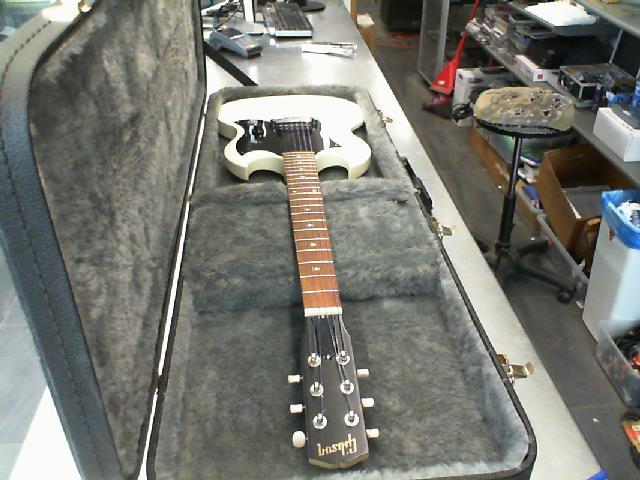 Melody maker gibson sg blanche