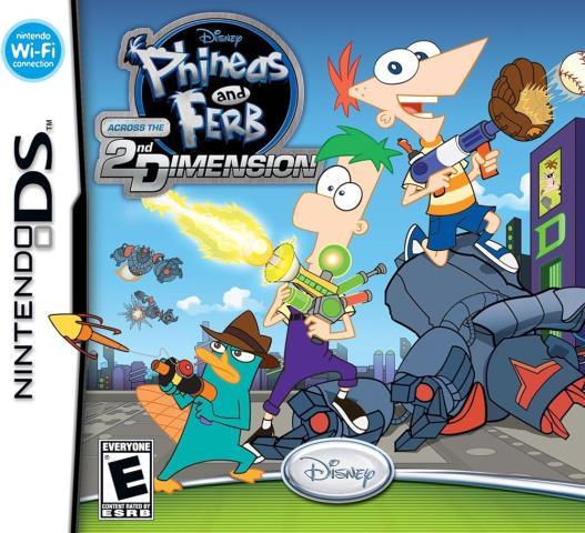 Phineas and ferb across the 2d dimension