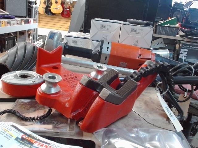 Top screw bench chain vise