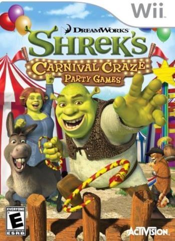 Shrek's carnival craze party game