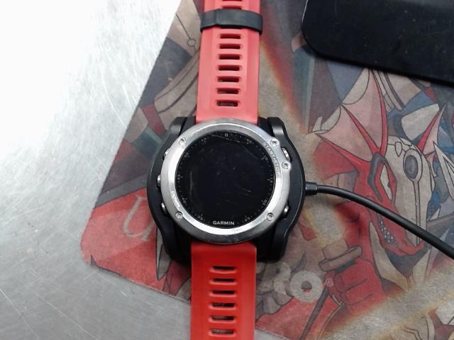 Montre garwin bracelet rouge