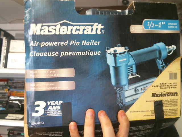 Mastercraft nail gun sale