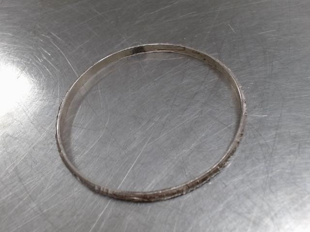1x bracelet en argent rond
