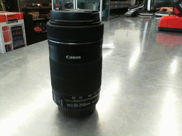 Canon lens 55-250mm macro0.85m-2.8ft