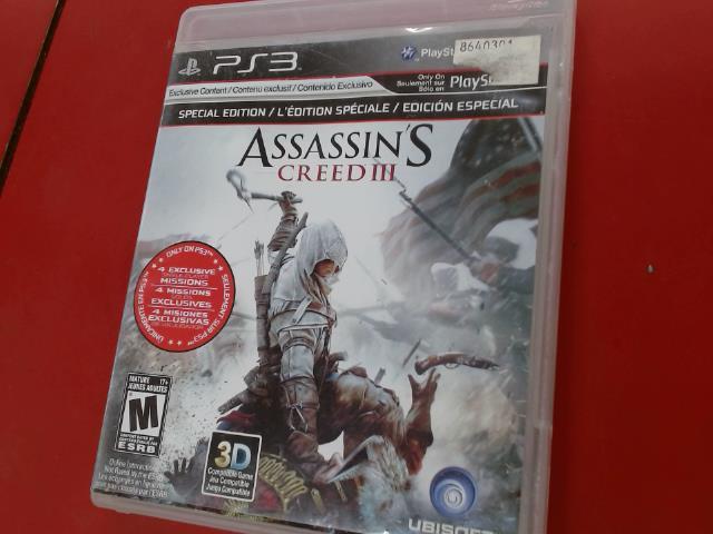 Assassin creed 3