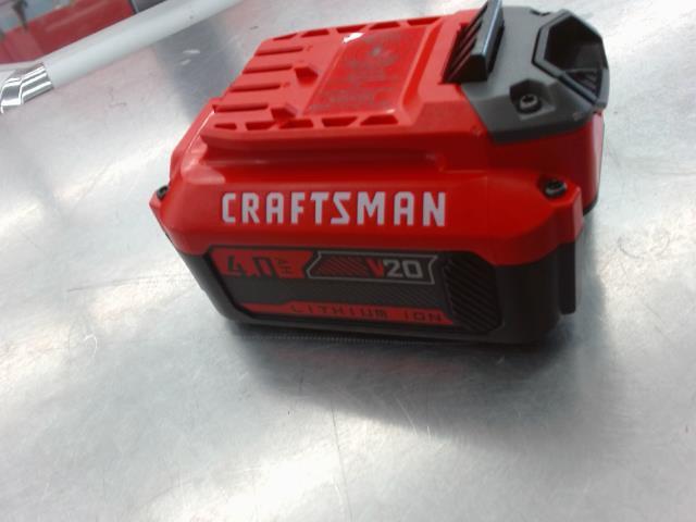 Batterie craftsman 20v 4.09ah