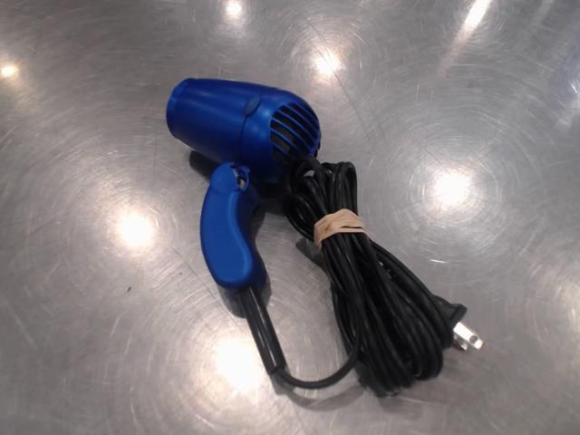 Mini seche-cheveux bleu